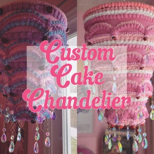 Fake Cake - Cake Chandelier Suncatcher (No Lights)